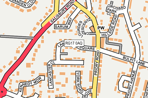RG17 0AQ map - OS OpenMap – Local (Ordnance Survey) RG17 0AQ map - OS OpenMap – Local (Ordnance Survey)
