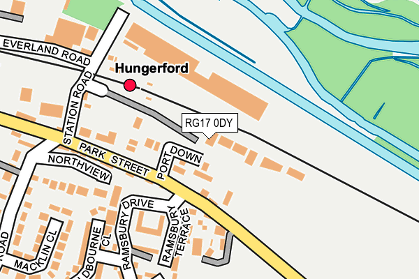 RG17 0DY map - OS OpenMap – Local (Ordnance Survey) RG17 0DY map - OS OpenMap – Local (Ordnance Survey)