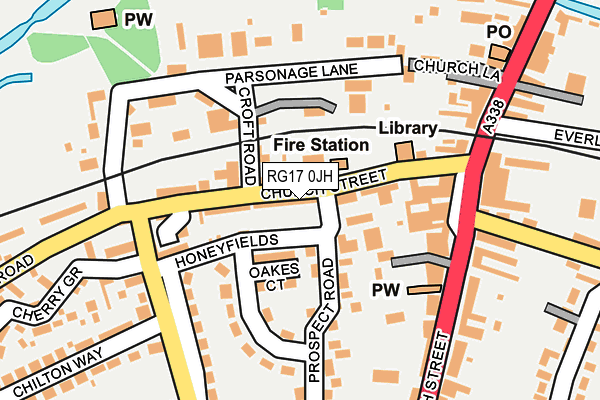 RG17 0JH map - OS OpenMap – Local (Ordnance Survey) RG17 0JH map - OS OpenMap – Local (Ordnance Survey)