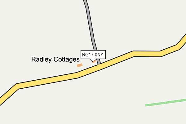 RG17 0NY map - OS OpenMap – Local (Ordnance Survey) RG17 0NY map - OS OpenMap – Local (Ordnance Survey)