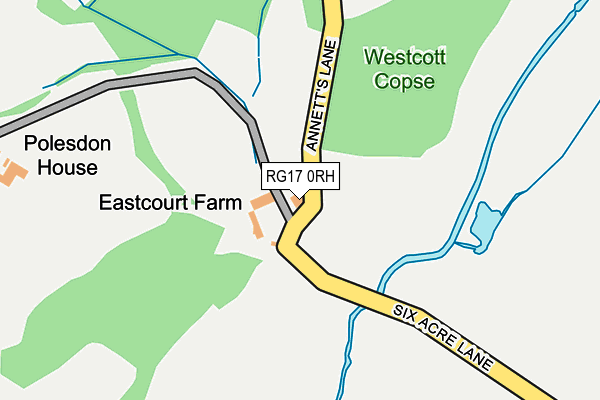 RG17 0RH map - OS OpenMap – Local (Ordnance Survey) RG17 0RH map - OS OpenMap – Local (Ordnance Survey)