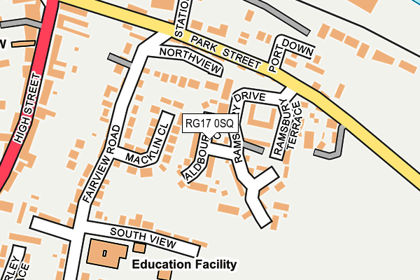 RG17 0SQ map - OS OpenMap – Local (Ordnance Survey) RG17 0SQ map - OS OpenMap – Local (Ordnance Survey)