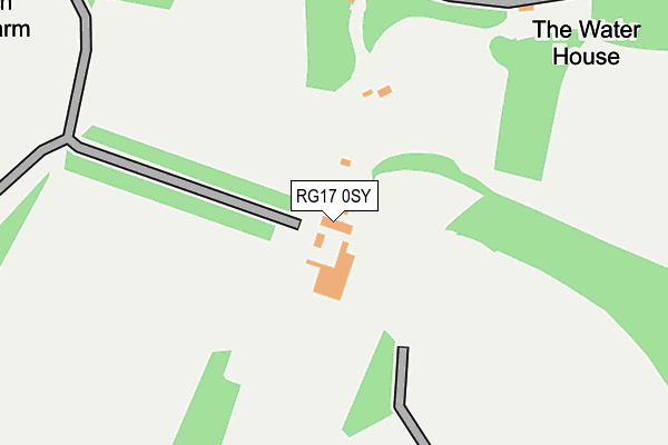 RG17 0SY map - OS OpenMap – Local (Ordnance Survey) RG17 0SY map - OS OpenMap – Local (Ordnance Survey)