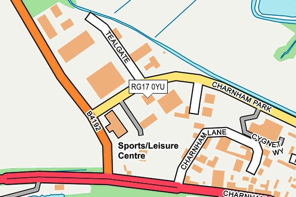 RG17 0YU map - OS OpenMap – Local (Ordnance Survey) RG17 0YU map - OS OpenMap – Local (Ordnance Survey)