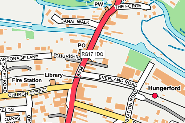 RG17 1DQ map - OS OpenMap – Local (Ordnance Survey) RG17 1DQ map - OS OpenMap – Local (Ordnance Survey)