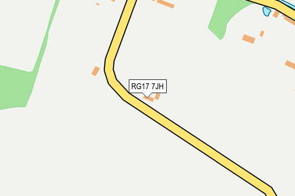 RG17 7JH map - OS OpenMap – Local (Ordnance Survey) RG17 7JH map - OS OpenMap – Local (Ordnance Survey)