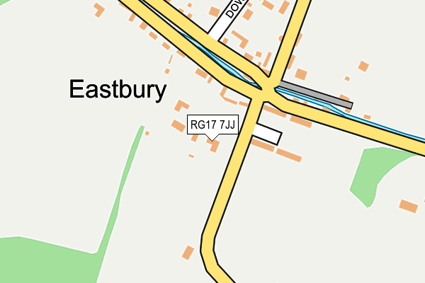 RG17 7JJ map - OS OpenMap – Local (Ordnance Survey) RG17 7JJ map - OS OpenMap – Local (Ordnance Survey)