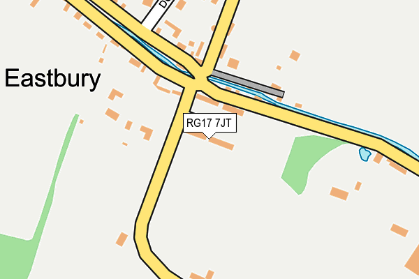 RG17 7JT map - OS OpenMap – Local (Ordnance Survey) RG17 7JT map - OS OpenMap – Local (Ordnance Survey)