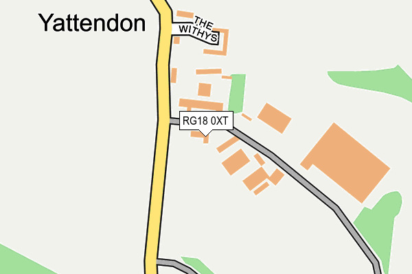 RG18 0XT map - OS OpenMap – Local (Ordnance Survey) RG18 0XT map - OS OpenMap – Local (Ordnance Survey)