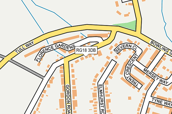 RG18 3DB map - OS OpenMap – Local (Ordnance Survey) RG18 3DB map - OS OpenMap – Local (Ordnance Survey)