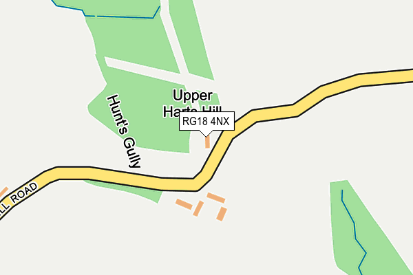 RG18 4NX map - OS OpenMap – Local (Ordnance Survey) RG18 4NX map - OS OpenMap – Local (Ordnance Survey)