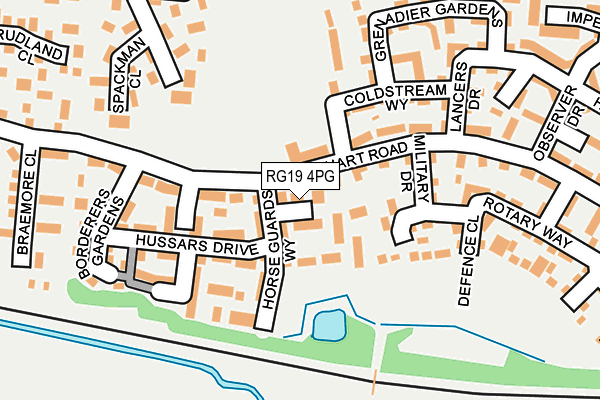 RG19 4PG map - OS OpenMap – Local (Ordnance Survey) RG19 4PG map - OS OpenMap – Local (Ordnance Survey)