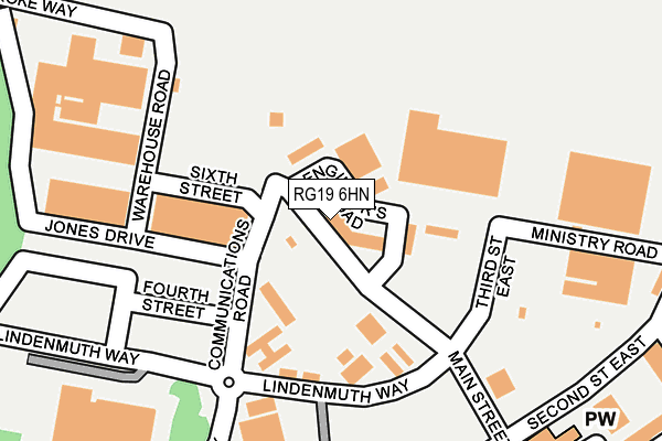 RG19 6HN map - OS OpenMap – Local (Ordnance Survey) RG19 6HN map - OS OpenMap – Local (Ordnance Survey)