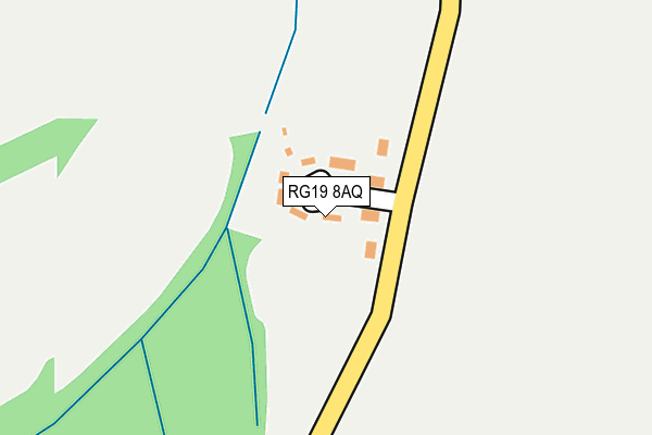 RG19 8AQ map - OS OpenMap – Local (Ordnance Survey) RG19 8AQ map - OS OpenMap – Local (Ordnance Survey)