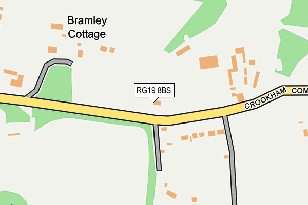 RG19 8BS map - OS OpenMap – Local (Ordnance Survey) RG19 8BS map - OS OpenMap – Local (Ordnance Survey)