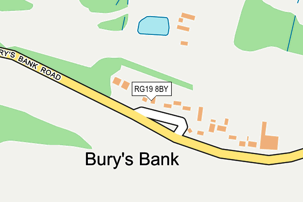 RG19 8BY map - OS OpenMap – Local (Ordnance Survey) RG19 8BY map - OS OpenMap – Local (Ordnance Survey)