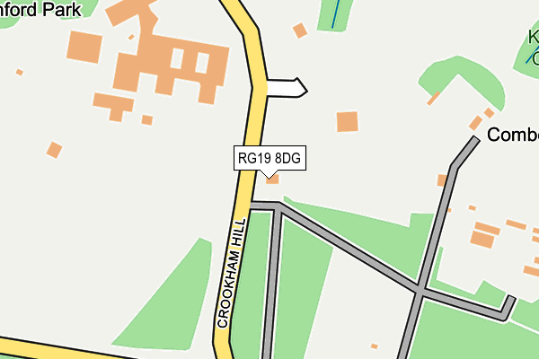 RG19 8DG map - OS OpenMap – Local (Ordnance Survey) RG19 8DG map - OS OpenMap – Local (Ordnance Survey)