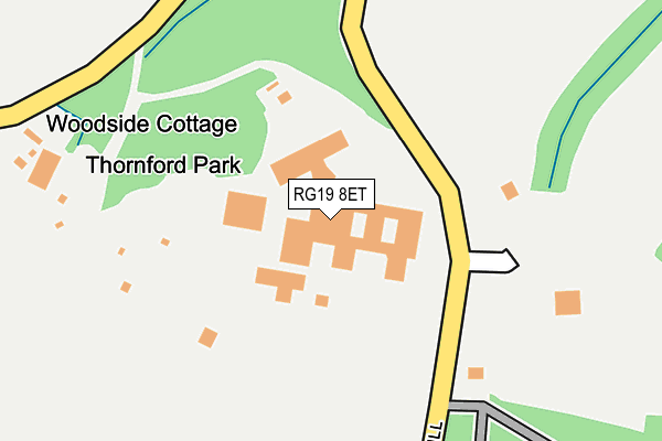 RG19 8ET map - OS OpenMap – Local (Ordnance Survey) RG19 8ET map - OS OpenMap – Local (Ordnance Survey)