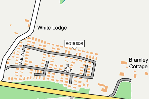 RG19 8QR map - OS OpenMap – Local (Ordnance Survey) RG19 8QR map - OS OpenMap – Local (Ordnance Survey)