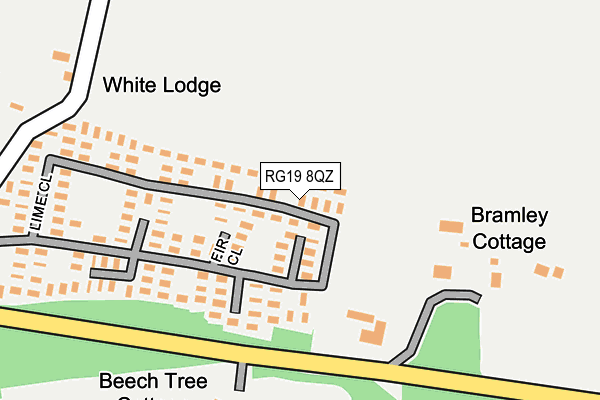 RG19 8QZ map - OS OpenMap – Local (Ordnance Survey) RG19 8QZ map - OS OpenMap – Local (Ordnance Survey)