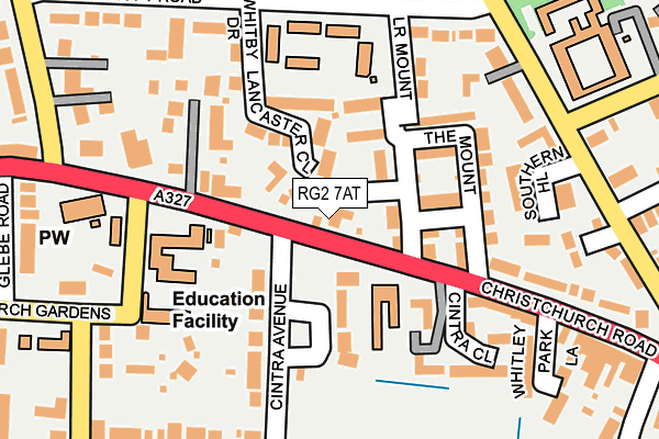 RG2 7AT map - OS OpenMap – Local (Ordnance Survey) RG2 7AT map - OS OpenMap – Local (Ordnance Survey)