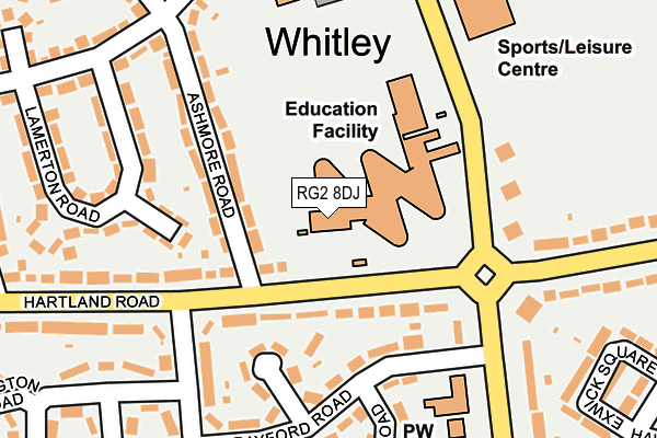 RG2 8DJ map - OS OpenMap – Local (Ordnance Survey) RG2 8DJ map - OS OpenMap – Local (Ordnance Survey)