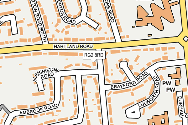 RG2 8RD map - OS OpenMap – Local (Ordnance Survey) RG2 8RD map - OS OpenMap – Local (Ordnance Survey)
