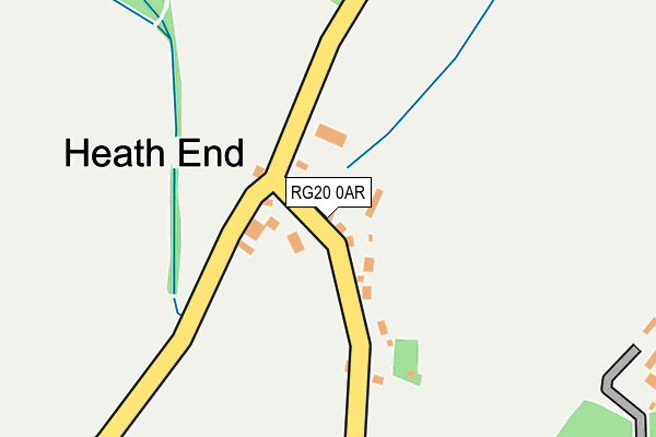 RG20 0AR map - OS OpenMap – Local (Ordnance Survey) RG20 0AR map - OS OpenMap – Local (Ordnance Survey)