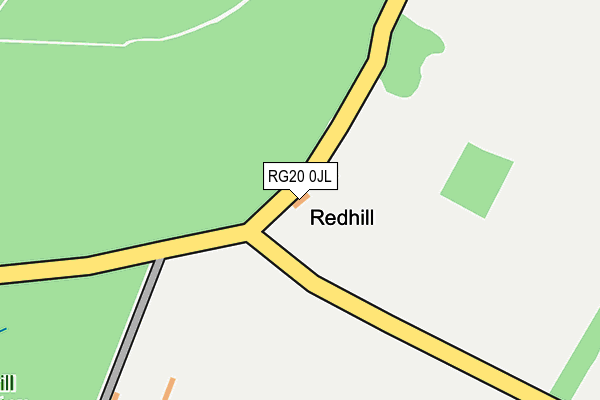 RG20 0JL map - OS OpenMap – Local (Ordnance Survey) RG20 0JL map - OS OpenMap – Local (Ordnance Survey)