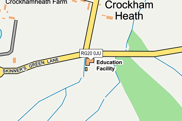 RG20 0JU map - OS OpenMap – Local (Ordnance Survey) RG20 0JU map - OS OpenMap – Local (Ordnance Survey)