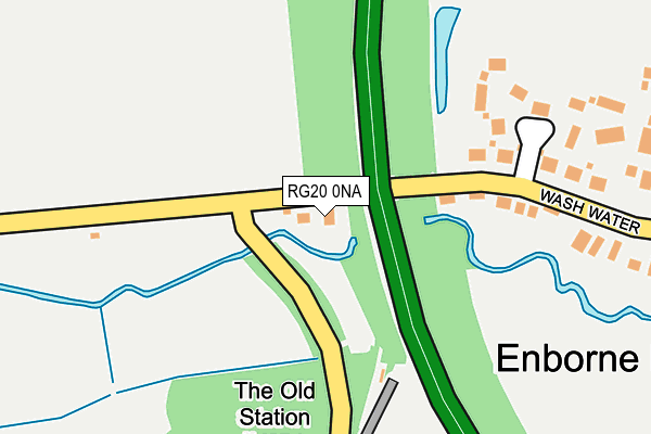RG20 0NA map - OS OpenMap – Local (Ordnance Survey) RG20 0NA map - OS OpenMap – Local (Ordnance Survey)
