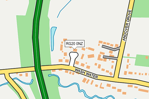 RG20 0NZ map - OS OpenMap – Local (Ordnance Survey) RG20 0NZ map - OS OpenMap – Local (Ordnance Survey)