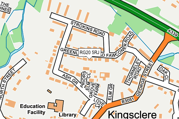 RG20 5RJ map - OS OpenMap – Local (Ordnance Survey) RG20 5RJ map - OS OpenMap – Local (Ordnance Survey)