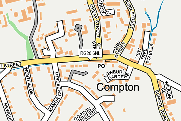 RG20 6NL map - OS OpenMap – Local (Ordnance Survey) RG20 6NL map - OS OpenMap – Local (Ordnance Survey)