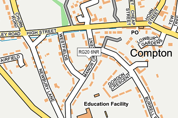RG20 6NR map - OS OpenMap – Local (Ordnance Survey) RG20 6NR map - OS OpenMap – Local (Ordnance Survey)