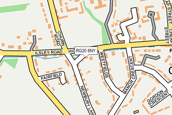 RG20 6NY map - OS OpenMap – Local (Ordnance Survey) RG20 6NY map - OS OpenMap – Local (Ordnance Survey)