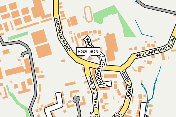 RG20 6QN map - OS OpenMap – Local (Ordnance Survey) RG20 6QN map - OS OpenMap – Local (Ordnance Survey)
