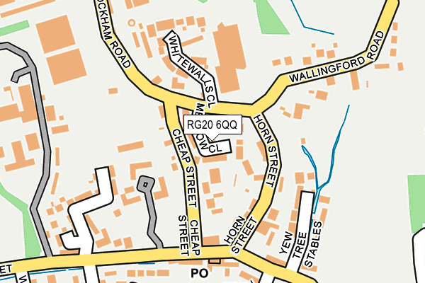 RG20 6QQ map - OS OpenMap – Local (Ordnance Survey) RG20 6QQ map - OS OpenMap – Local (Ordnance Survey)