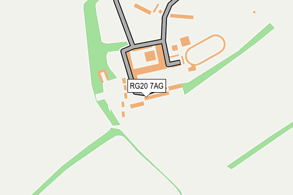 RG20 7AG map - OS OpenMap – Local (Ordnance Survey) RG20 7AG map - OS OpenMap – Local (Ordnance Survey)