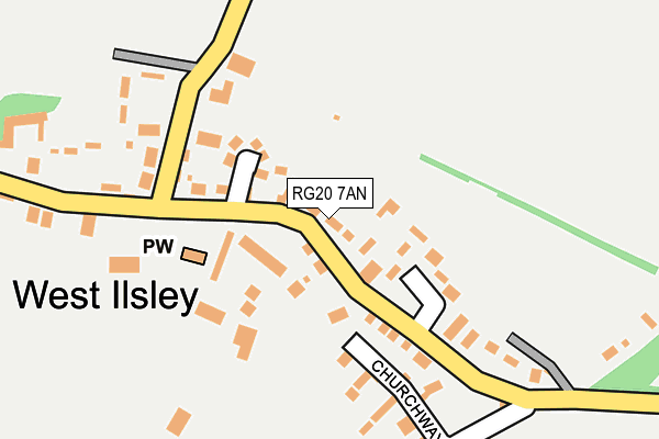 RG20 7AN map - OS OpenMap – Local (Ordnance Survey) RG20 7AN map - OS OpenMap – Local (Ordnance Survey)