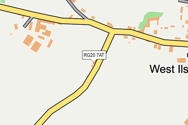 RG20 7AT map - OS OpenMap – Local (Ordnance Survey) RG20 7AT map - OS OpenMap – Local (Ordnance Survey)