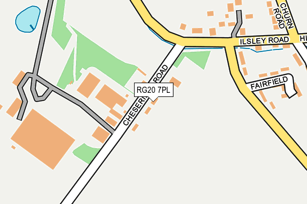 RG20 7PL map - OS OpenMap – Local (Ordnance Survey) RG20 7PL map - OS OpenMap – Local (Ordnance Survey)