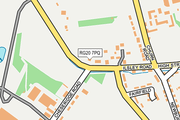 RG20 7PQ map - OS OpenMap – Local (Ordnance Survey) RG20 7PQ map - OS OpenMap – Local (Ordnance Survey)