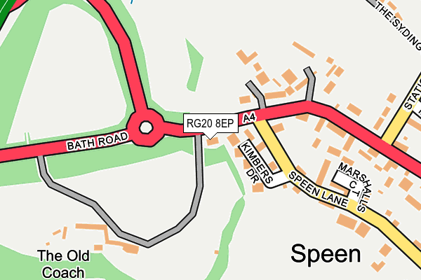 RG20 8EP map - OS OpenMap – Local (Ordnance Survey) RG20 8EP map - OS OpenMap – Local (Ordnance Survey)