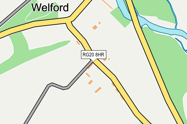 RG20 8HR map - OS OpenMap – Local (Ordnance Survey)