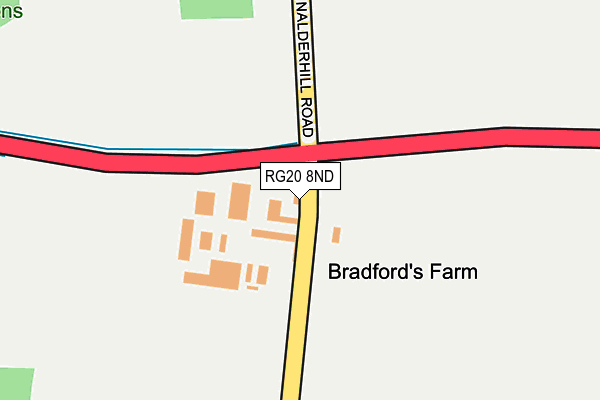 RG20 8ND map - OS OpenMap – Local (Ordnance Survey) RG20 8ND map - OS OpenMap – Local (Ordnance Survey)