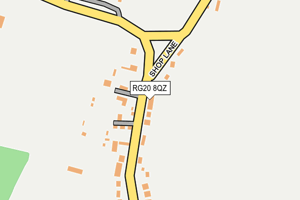 RG20 8QZ map - OS OpenMap – Local (Ordnance Survey) RG20 8QZ map - OS OpenMap – Local (Ordnance Survey)