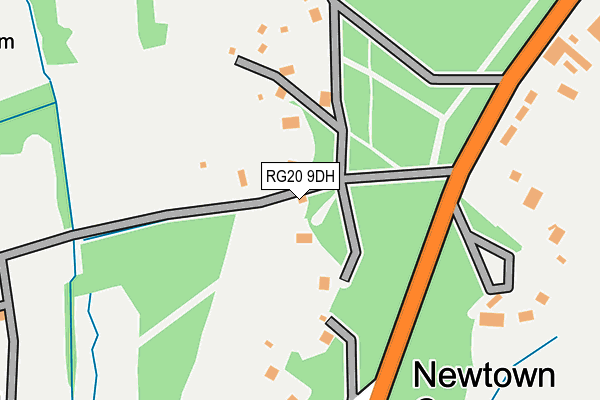 RG20 9DH map - OS OpenMap – Local (Ordnance Survey) RG20 9DH map - OS OpenMap – Local (Ordnance Survey)
