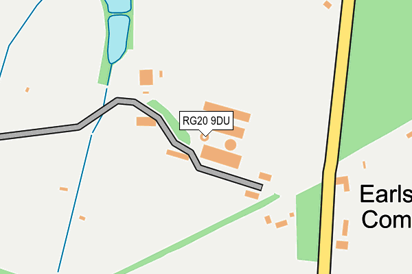 RG20 9DU map - OS OpenMap – Local (Ordnance Survey) RG20 9DU map - OS OpenMap – Local (Ordnance Survey)