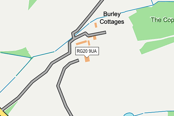 RG20 9UA map - OS OpenMap – Local (Ordnance Survey) RG20 9UA map - OS OpenMap – Local (Ordnance Survey)